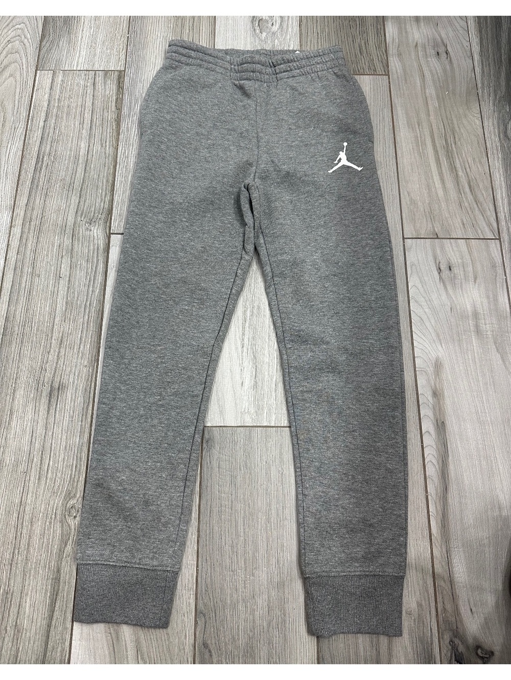 Jordan Boys' Gray Fleece Sweatpants Size M (10-12 Yrs)